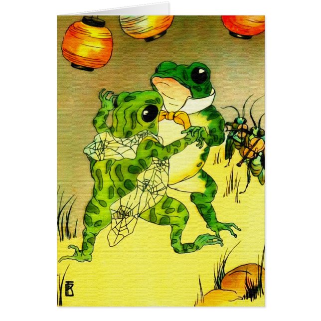 Dansgrodor Hälsningskort (Framsidan)