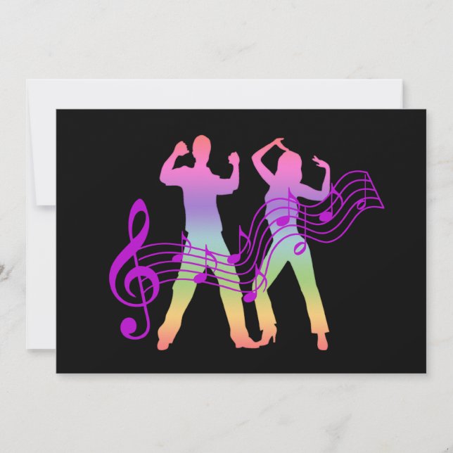 Dansinbjudningar Inbjudningar (Framsida)