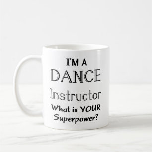 dansinstruktör kaffemugg