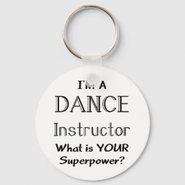 dansinstruktör nyckelring