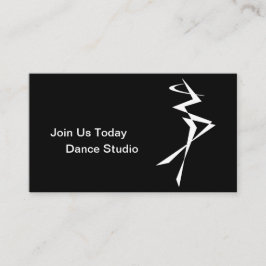 Dansinstruktör,skola,Utförare Visitkort
