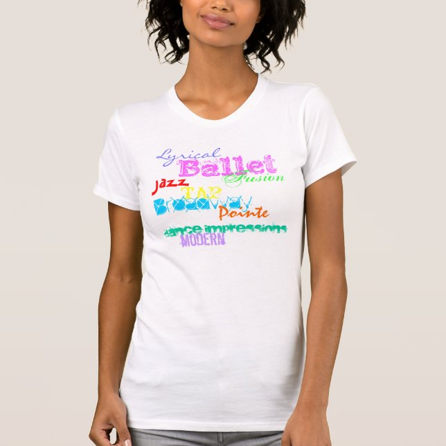 DansintryckCollage T-shirt (Framsida)