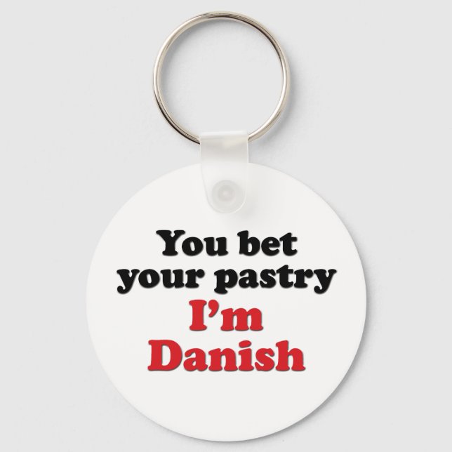 Dansk bakgård 2 nyckelring (Framsida)