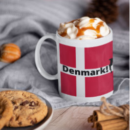 Dansk fotboll kaffemugg
