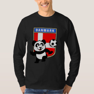 Dansk fotboll (mörk shirts) t-shirt