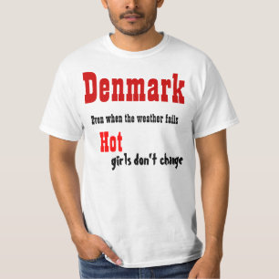 Dansk hett, t-shirts