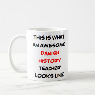 dansk historielärare, fantastisk kaffemugg