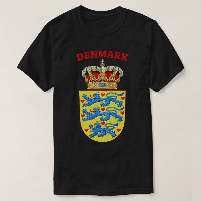 Dansk Jacka av Arm T Shirt (Design framsida)