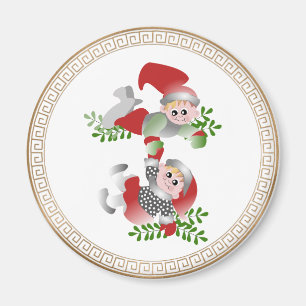 Dansk jul Figurer Magnet