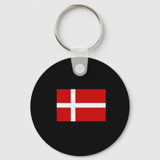 Dansk kedja nyckelring
