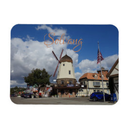 Dansk Kvarn Solvang California Souvenir Magnet