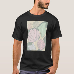 Dansk Pastel Aesthetic Seashell T Shirt