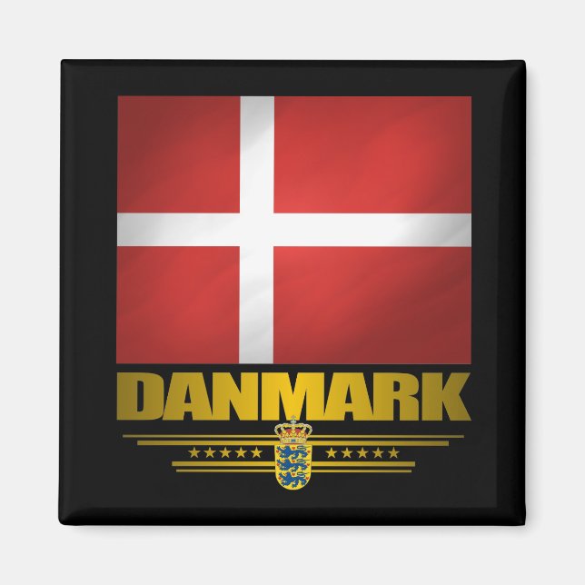 "Dansk-Pridet" Magnet (Framsidan)