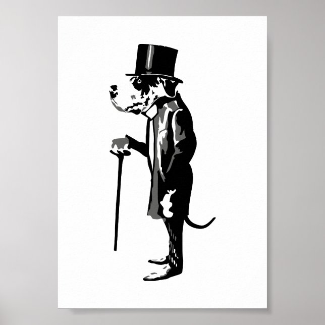 Dansk storhund poster (Framsidan)