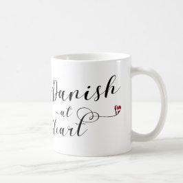 Dansk Vid Heart Mugg, Danmark Kaffemugg