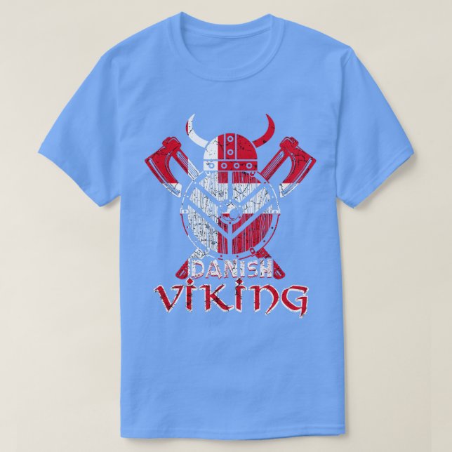Dansk Viking 5 T Shirt (Design framsida)