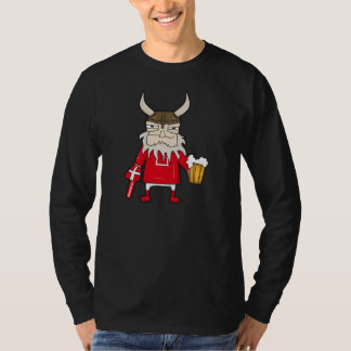 Dansk Viking-skjorta Tee Shirt