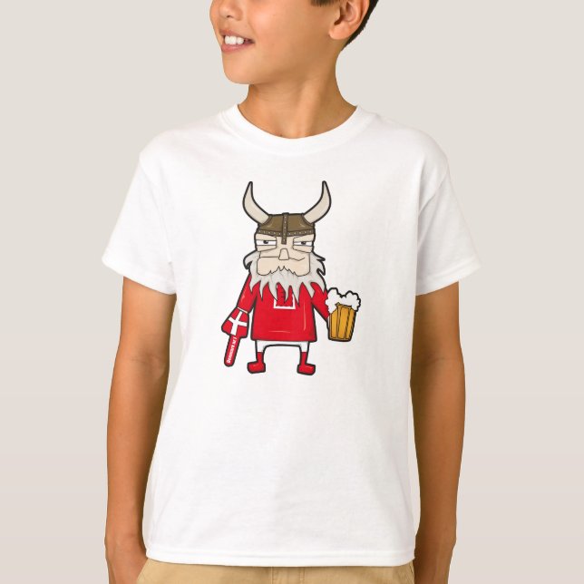 Dansk Viking T-shirt (Framsida)