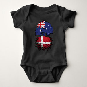 Danska australiska Australiens Träd-rötter T Shirt
