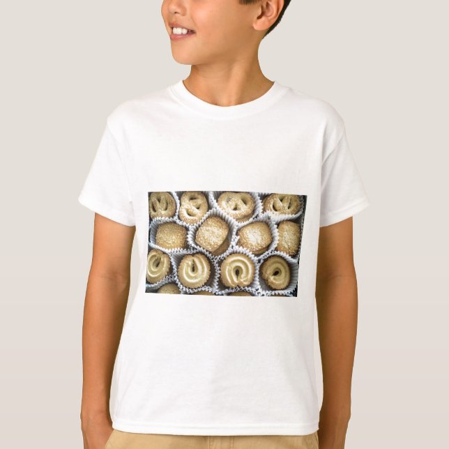 danska Butter Cookies Tee Shirt (Framsida)