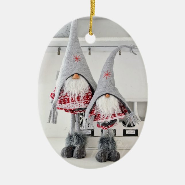 DANSKA CHRISTMAS ORNATION JULGRANSPRYDNAD KERAMIK (Framsidan)