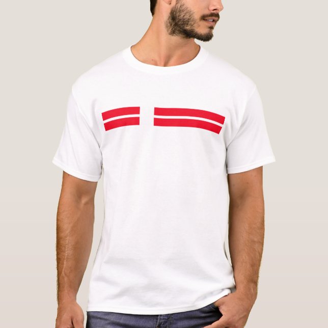 Danska, Danmark T Shirt (Framsida)
