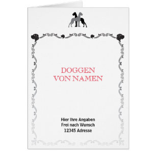 Danska doggar kort