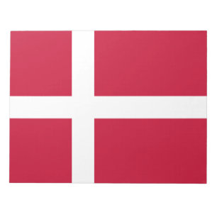 Danska Flagga Anteckningsblock