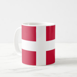 Danska Flagga Kaffemugg