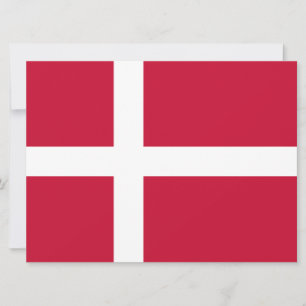 Danska Flagga Kort