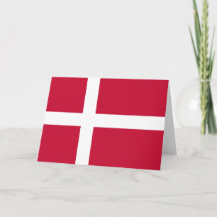 Danska Flagga Kort