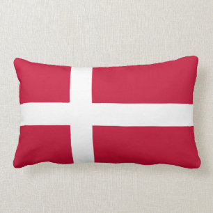 Danska Flagga Lumbarkudde