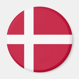 Danska Flagga Magnet
