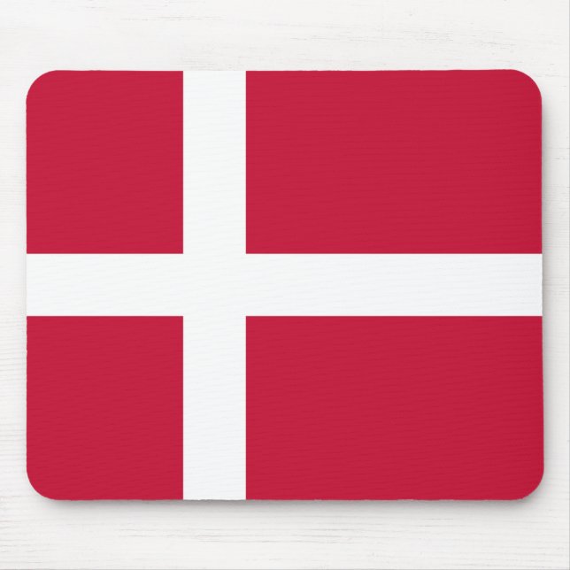 Danska Flagga Musmatta (Framsidan)