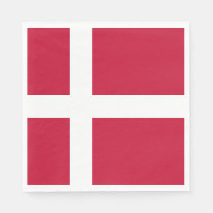 Danska Flagga Pappersservett