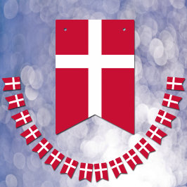 Danska Flagga & Party Danmark Banners / Bröllop