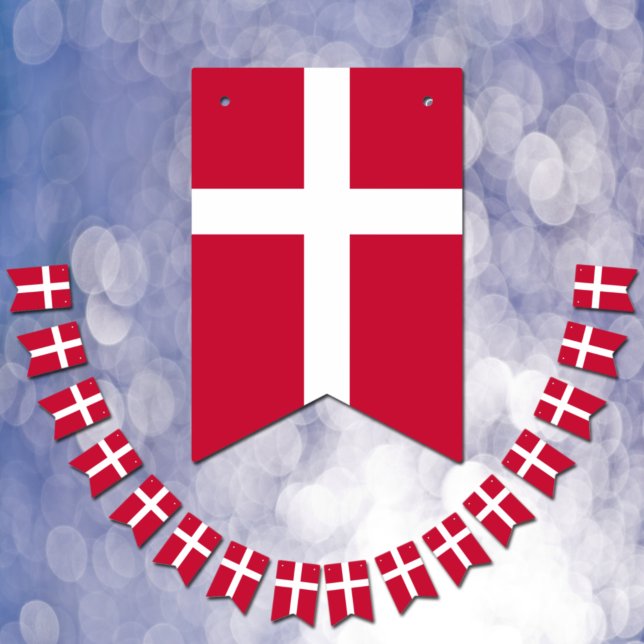 Danska Flagga & Party Danmark Banners / Bröllop (Skapare uppladdad)