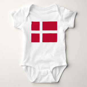 Danska Flagga T Shirt