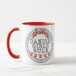 Danska flickor Mugg