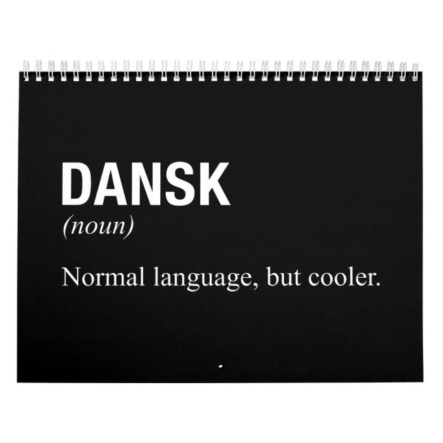 DANSKA KALENDER (Omslag)