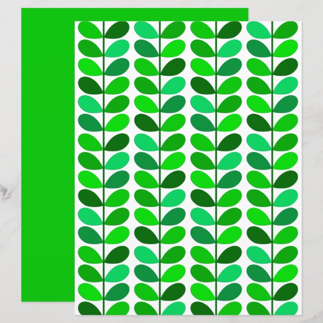 Danska Löv i mitten av århundradet, Emerald and Li (Fram/baksida)