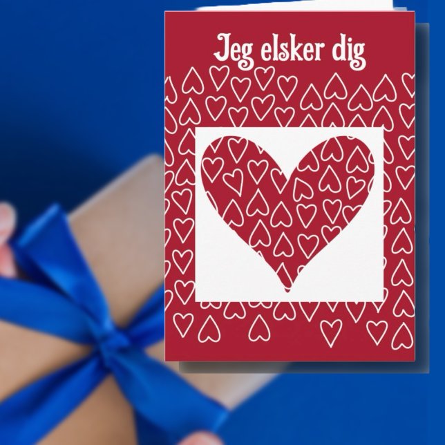 danska Valentine Helgkort (Skapare uppladdad)