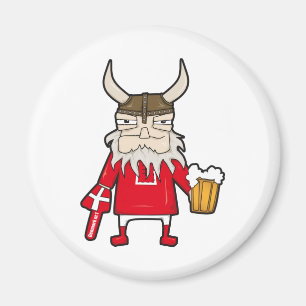 Danska Viking Fläkt Magnet