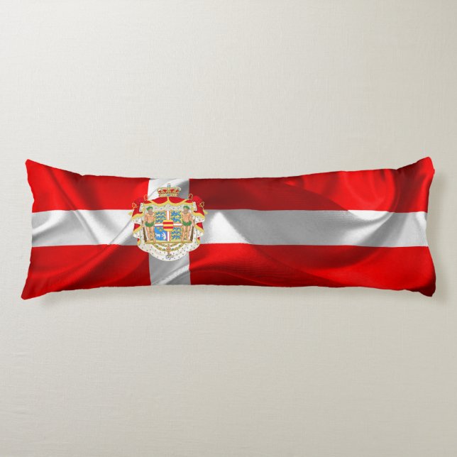 Danskaflagga Kroppskudde (Framsidan)