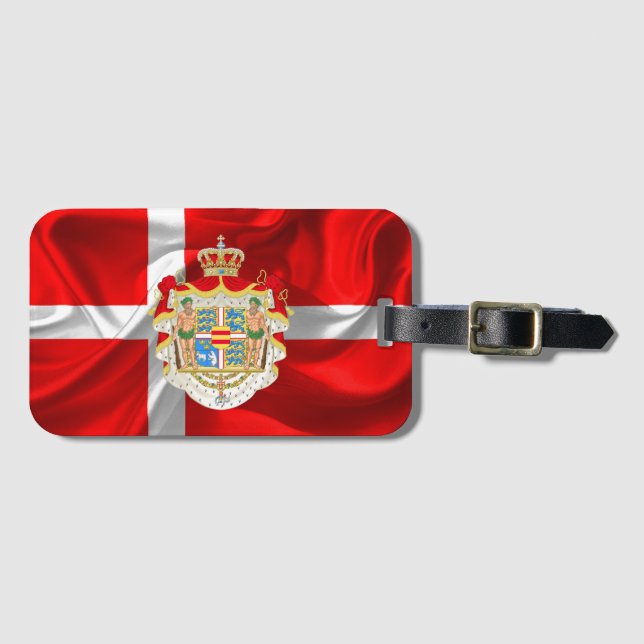 Danskaflagga-Lag av ärmar Bagagebricka (Framsida horisontal)