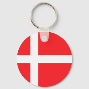 Danskaflagga Nyckelring