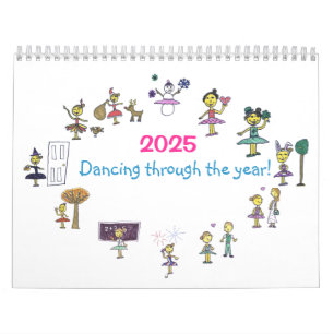 Danskalender 2025 kalender