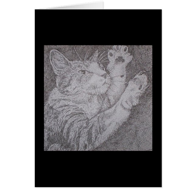 danskatt hälsningskort (Framsidan)