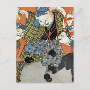 Danske Cats Postcard Vykort