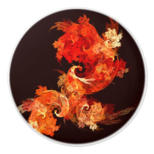 Danske Firebird Abstrakt Art Knopp